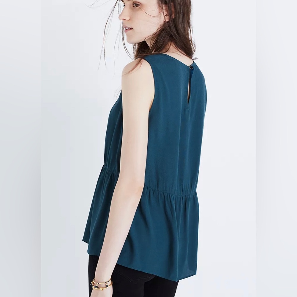 Madewell Ruffle Tank - Picture 2 of 6